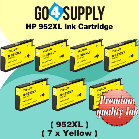 Compatible Yellow HP 952xl Ink Cartridge Used for HP OfficeJet Pro 7720/7740/8210/8216/8702/8710/8715/8720/8725/8730/8740 All-in-One Printer