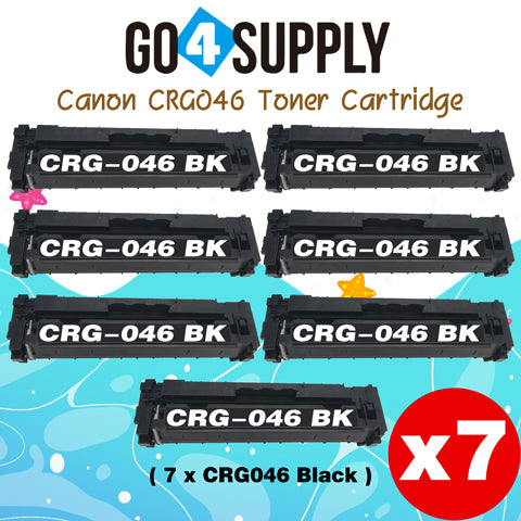 Compatible (Standard-Yield) Black CANON CRG046 CRG-046 Toner Cartridge Used for Color imageCLASS LBP654Cdw/MF735Cdw/MF731Cdw/MF733Cdw; Color i-SENSYS LBP654Cx/653Cdw/MF732Cdw/734Cdw/735Cx; Satera MF731Cdw/LBP654C/LBP652C/LBP651C/MF735Cdw/MF733Cdw