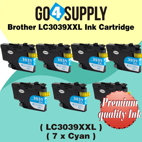 Compatible Cyan Brother 3039 LC3039XXL LC-3039XXL Ink Cartridge Used for Brother MFC-J5845DW/MFC-J5845DW XL/MFC-J5945DW/MFC-J6545DW/MFC-J6545DW XL/MFC-J6945DW Printer