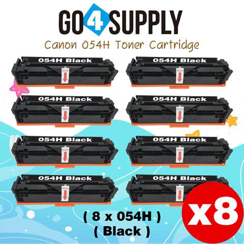 Compatible CANON Black CRG054H Toner Cartridge CRG-054H Used for i-SENSYS LBP621Cw/LBP623Cw/MF641Cw/MF643Cdw/MF645Cx; Color imageCLASS MF642Cdw/MF641Cw/MF644Cdw/LBP622Cdw