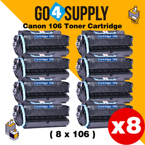 Compatible Black Canon 106 Series Toner Cartridge Used for Canon MF6530 MF6531 MF6540 MF6550 MF6560 MF6580 MF6590 MF6595; LaserCLASS 810/830i Printers
