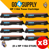 Compatible Cyan HP 116A W2061A Toner Cartridge Used for HP Color Laser MFP 179fnw/ 178nw; Color Laser 150a/ 150w/ 150nw Printer