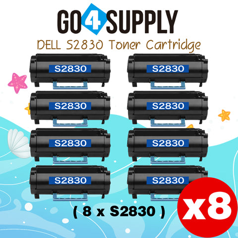 Compatible (3,000 Yield) Dell 2830 593-BBYO Toner Cartridge Replacement for S2830dn Printer