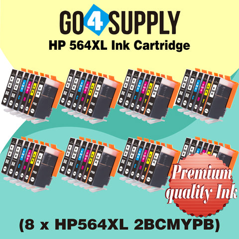 Compatible Set Combo HP 564xl Ink Cartridge Used for Photosmart D5445/D5460/D5463/D5468/C5324/C5370/C5373/C5380/C5383/C5388/C5390/C5393/C6340/C6350/C6380/C6375/7520/D7560/B8550/C6324/D5400/D7560/B110c Printer
