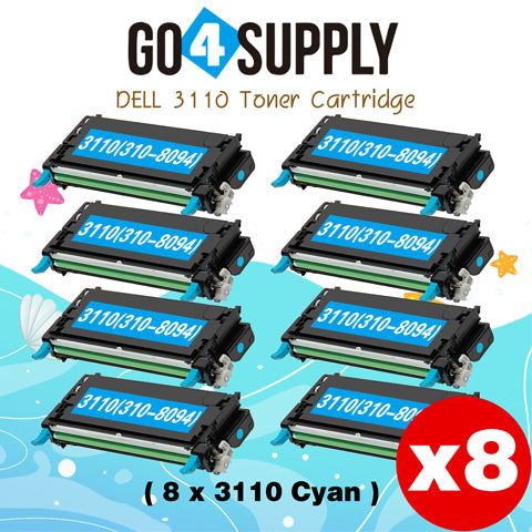 Compatible Dell Cyan 310-8094 3110CN 3115CN 3110 3115 Toner Cartridge Used for DELL 3115 3115cn 3110cn Printers