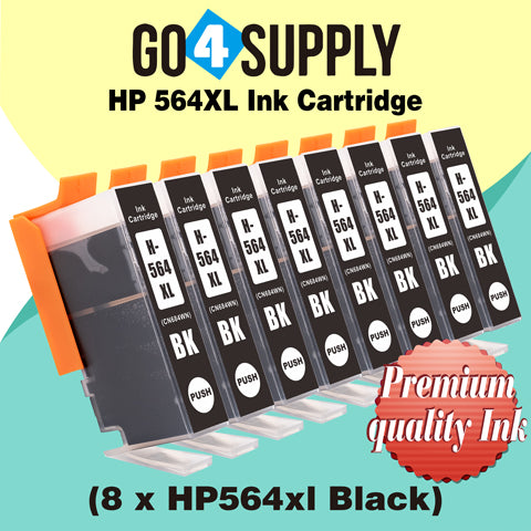 Compatible Black HP 564xl Ink Cartridge Used for Photosmart premium C309a/C309g/C309n/C310a/C310b/C310c/C410a/C410b/C410d; Photosmart eStation C510a/Deskjet 3070A/3520/3521/3522/3526 Printer