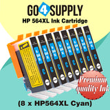 Compatible Cyan HP 564xl Ink Cartridge Used for Photosmart D5445/D5460/D5463/D5468/C5324/C5370/C5373/C5380/C5383/C5388/C5390/C5393/C6340/C6350/C6380/C6375/B8550/C6324/D5400/D7560 Printer