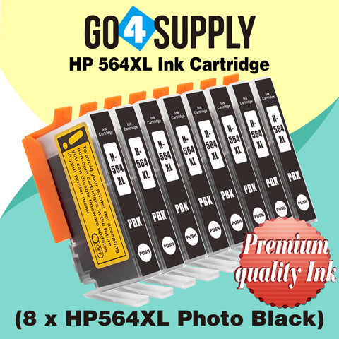 Compatible Photo Black HP 564xl Ink Cartridge Used for Photosmart premium C309a/C309g/C309n/C310a/C310b/ C310c/C410a/C410b/C410d; Photosmart eStation C510a; Photosmart Plus B210b Printer