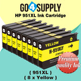 Compatible Yellow HP 951xl Ink Cartridge Used for HP Officejet Pro 251dw/276dw/8100/8600/8610/8620/8630/8640/8650/8660/8615/8616/8625 Printer