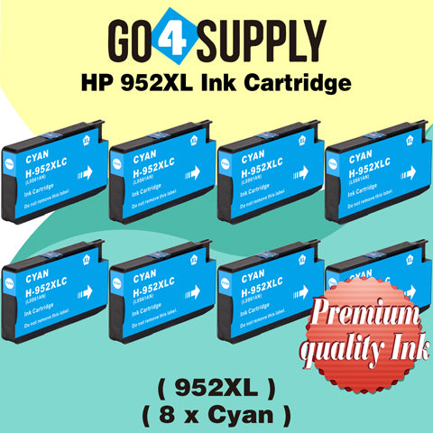 Compatible Cyan HP 952xl Ink Cartridge Used for HP OfficeJet Pro 7720/7740/8210/8216/8702/8710/8715/8720/8725/8730/8740 All-in-One Printer