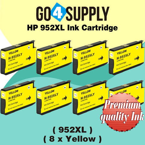 Compatible Yellow HP 952xl Ink Cartridge Used for HP OfficeJet Pro 7720/7740/8210/8216/8702/8710/8715/8720/8725/8730/8740 All-in-One Printer