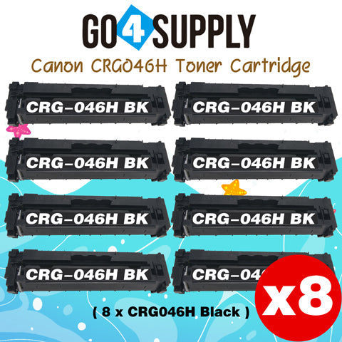 Compatible (High-Yield) Black CANON CRG046H Toner Cartridge Used for Color imageCLASS LBP654Cdw/MF735Cdw/MF731Cdw/MF733Cdw, Color i-SENSYS LBP654Cx/653Cdw/MF732Cdw/734Cdw/735Cx; Satera MF731Cdw/LBP654C/LBP652C/LBP651C/MF735Cdw/MF733Cdw