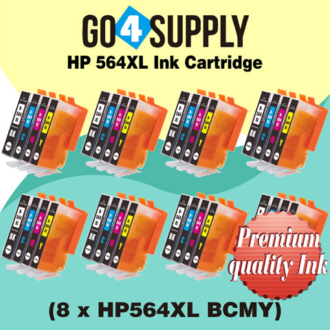 Compatible Set Combo HP 564xl Ink Cartridge Used for Photosmart Plus B209a/ B210a/B210b/B210c/B210d/B210e/Officejet 4610/4620 Printer