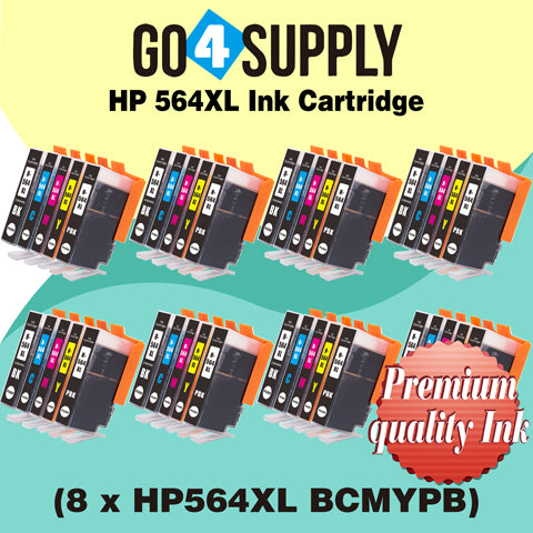 Compatible Set Combo HP 564xl Ink Cartridge Used for Photosmart D5445/D5460/D5463/D5468/C5324/C5370/C5373/C5380/C5383/C5388/C5390/C5393/C6340/C6350/C6380/C6375/7520/D7560/B8550/C6324/D5400/D7560/B110c Printer