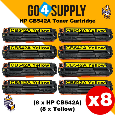 Compatible HP Yellow CB542A Toner Cartridge Used for HP Color laserJet CM1300MFP/ CM1312MFP Series/ CM1312cb /eb/wb/ci/ei/wi/nfi MFP Printer