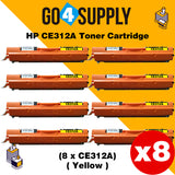 Compatible Yellow HP 312 CE312A 312A Toner Cartridge Used for HP  Laserjet Pro CP1020/ 1021/ 1022/ 1023/ 1025; CP 1026/ 1027/ 1028nw; 100 M175a/b/c/nw/p/q/R; 200 color MFP M275nw/s/t/u Printer