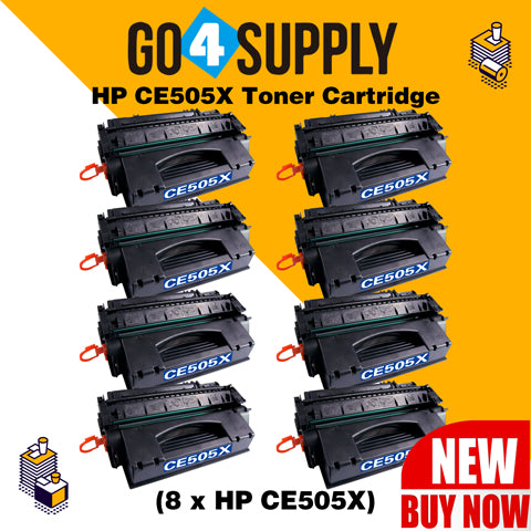 Compatible HP 05X 505X CE505X Toner Cartridge Replacement for HP P2050/2055d/2055n/2055x