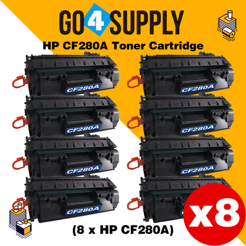 Compatible HP 80A 280A CF280A Toner Cartridge Replacement for HP LaserJet Pro 400 M401a/d/n/dn/dw, Pro 400 M425dn/dw
