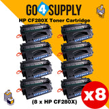 Compatible HP 80X 280X CF280X Toner Cartridge Replacement for HP LaserJet Pro 400 M401a/d/n/dn/dw, Pro 400 M425dn/dw