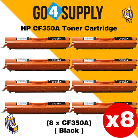 Compatible Black HP 350 CE350A 350A Toner Cartridge Used for HP  Laserjet Pro CP1020/ 1021/ 1022/ 1023/ 1025; CP 1026/ 1027/ 1028nw; 100 M175a/b/c/nw/p/q/R; 200 color MFP M275nw/s/t/u Printer