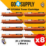 Compatible Black HP 350 CE350A 350A Toner Cartridge Used for HP  Laserjet Pro CP1020/ 1021/ 1022/ 1023/ 1025; CP 1026/ 1027/ 1028nw; 100 M175a/b/c/nw/p/q/R; 200 color MFP M275nw/s/t/u Printer
