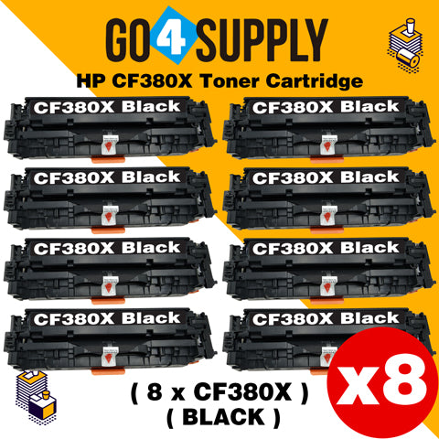 Compatible Black HP 380 CF380X 380X Toner Cartridge Used for HP Color laserJet Pro M476dn MFP/M476dw MFP/M476dnw MFP Printer