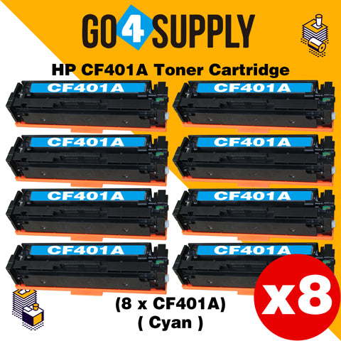 Compatible Cyan HP 201A CF401A Toner Cartridge Used for HP Color LaserJet Pro M252dn/252n; Color LaserJet Pro MFP M277dw/277n; Color LaserJet Pro MFP M274n Printers