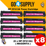 Compatible Magenta HP 413A CF413A Toner Cartridge Used for Color LaserJet Pro M452dw/452dn/452nw, Color LaserJet Pro MFPM477fnw/M477fdn/M477fdw, Color LaserJet Pro MFP M377dw Printers