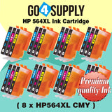 Compatible 3-Color Combo HP 564xl Ink Cartridge Used for Photosmart Plus B209a/ B210a/B210b/B210c/B210d/B210e/Officejet 4610/4620 Printer