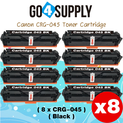 Compatible CANON Black CRG-045 CRG045 Toner Cartridge Used for Canon Color imageCLASS MF634Cdw/LBP612Cdw/MF632Cdw; i-SENSYS MF631Cn/633Cdw/635Cx/LBP611Cn/613Cdw