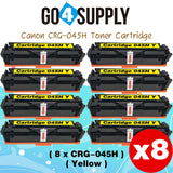 Compatible (High-Yield Page) CANON Yellow CRG-045H CRG045H Toner Cartridge Used for Canon Color imageCLASS MF634Cdw/LBP612Cdw/MF632Cdw; i-SENSYS MF631Cn/633Cdw/635Cx/LBP611Cn/613Cdw