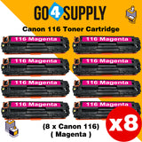 Compatible Magenta Canon 116 CRG-116 CRG116 Toner Cartridge Used for Canon i-SENSYS LBP-7010C/7016C/7018C; LBP 5050/5050n/iC MF 8080cw; MF8010/8030/8040/8050cn; LBP 7110Cw/7100Cn; iC MF8280Cw/MF6680DN; MF8210/8230/8250Cn; MF628Cw/626Cn; MF623Cn/621Cn