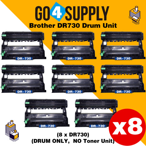 Compatible  Brother DR730 DR-730 Drum Unit Used for Brother DCP-L2550DW, HL-L2350DW, HL-L2370DW, HL-L2370DW XL, HL-L2390DW, HL-L2395DW, MFC-L2710DW, MFC-L2750DW, MFC-L2750DW XL Printer