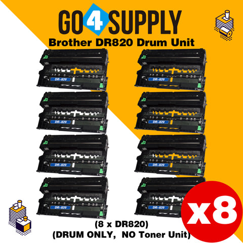 Compatible Brother DR820 DR-820 Drum Unit Used for Brother DCP-L5500DN/L5600DN/L5650DN, HL-L5000D/L5100DN/L5200DW/L5200DWT/L6200DW/L6200DWT/L6250DW/L6300DW/L6400DW/L6400DWT; MFC-L5700DW/L5800DW/L5850DW/L5900DW/L6700DW/L6750DW/L6800DW/L6900DW Printer