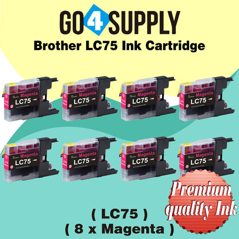 Compatible Magenta Brother 75xl LC75 LC75XL Ink Cartridge Used for MFC-J6910CDW/J6710CDW/J5910CDW/J825N/J955DN/J955DWN/J705D/J705DW/J710D/J710DW/J810DN/J810DWN/J825DW/J840N/J625DW/J860DN/J860DWN/J960DN-B/J960DN-W/J960DWN-B/J960DWN-W Printer