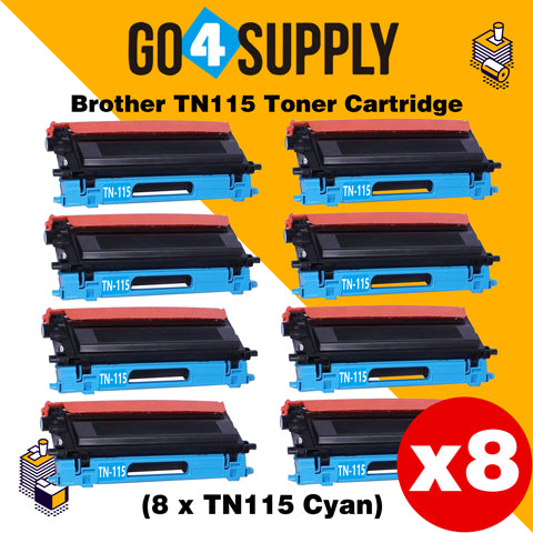 Compatible Cyan Brother TN115 TN-115 Toner Cartridge Used for Brother HL-4040CN 4050CDN 4070CDW MFC-9440CN 9450CDN 9840CDW DCP-9040CN 9045CDN