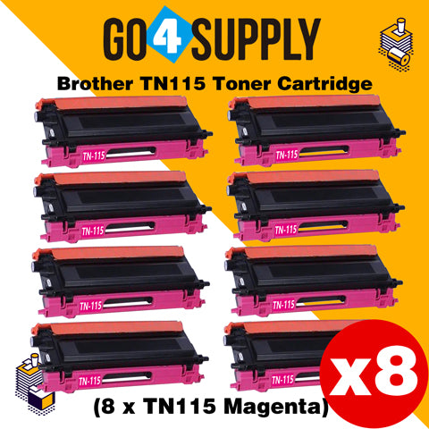 Compatible Magenta Brother TN115 TN-115 Toner Cartridge Used for Brother HL-4040CN 4050CDN 4070CDW MFC-9440CN 9450CDN 9840CDW DCP-9040CN 9045CDN