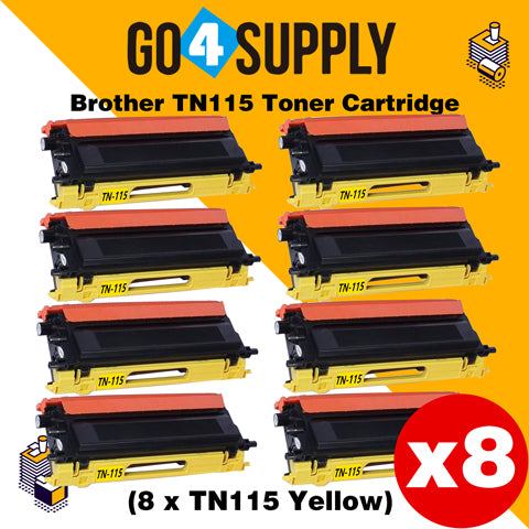Compatible Yellow Brother TN115 TN-115 Toner Cartridge Used for Brother HL-4040CN 4050CDN 4070CDW MFC-9440CN 9450CDN 9840CDW DCP-9040CN 9045CDN