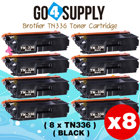Compatible Brother Black TN336 TN-336 Toner Cartridge Used for HL-L8250CDW HL8350CDW/CDWT
DCP-L8400CDN/L8450CDW; MFC-L8850CDW