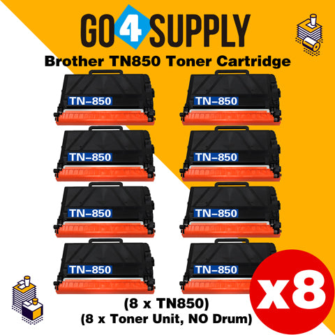 Compatible Brother TN850 TN-850 Toner Unit Used for DCP-L5500DN/L5600DN/L5650DN, HL-L5000D/L5100DN/L5200DW/L5200DWT/L6200DW/L6200DWT/L6250DW/L6300DW/L6400DW/L6400DWT; MFC-L5700DW/L5800DW/L5850DW/L5900DW/L6700DW/L6750DW/L6800DW/L6900DW Printer