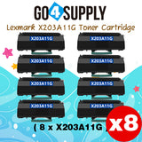 Compatible Lexmark X203A11G X203A21G X203 Toner Cartridge Used for Lexmark X203 X203N X204 X204N Series Printer