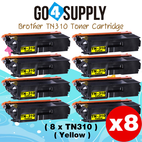 Compatible Brother Yellow TN-310 TN310 Toner Cartridge Used for Brother HL-4140CN HL-4150CDN HL-4570CDWT HL-4570CDW Printers