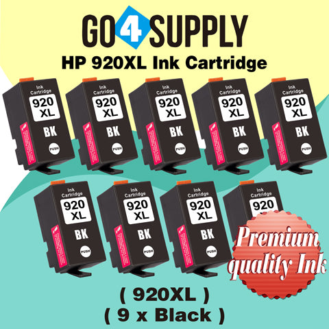 Compatible Black HP 920xl Ink Cartridge Used for HP Officejet 6000 /6500 /6500 Wireless/6500A /7000/7500/7500A Printers