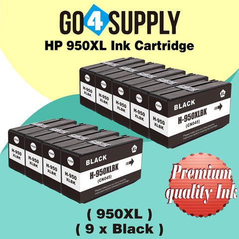 Compatible Black HP 950xl Ink Cartridge Used for HP Officejet Pro 251dw/276dw/8100/8600/8610/8620/8630/8640/8650/8660/8615/8616/8625 Printer