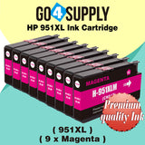 Compatible Magenta HP 951xl Ink Cartridge Used for HP Officejet Pro 251dw/276dw/8100/8600/8610/8620/8630/8640/8650/8660/8615/8616/8625 Printer