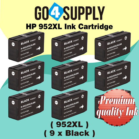 Compatible Black HP 952xl Ink Cartridge Used for HP OfficeJet Pro 7720/7740/8210/8216/8702/8710/8715/8720/8725/8730/8740 All-in-One Printer