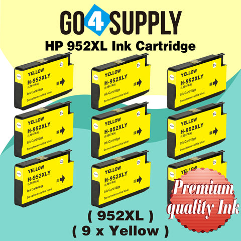 Compatible Yellow HP 952xl Ink Cartridge Used for HP OfficeJet Pro 7720/7740/8210/8216/8702/8710/8715/8720/8725/8730/8740 All-in-One Printer