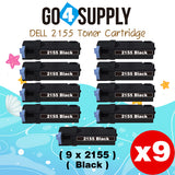 Compatible Dell 2155 Black Toner Cartridge Replacement for 2150cn 2150cdn 2155cn 2155cdn Printer