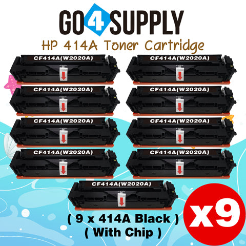 Compatible HP Black W2020A CF414A (WITH CHIP) Toner Cartridge Used for Color LaserJet Pro M454dn/M454dw; MFP M479dw/M479fdn/M479fdw/M454nw; Enterprise M455dn/ MFP M480f/ MFP M480f; Color LaserJet Managed E45028
