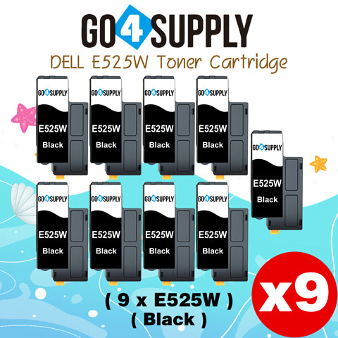 Compatible Dell E525W E525 525w to use with E525w Wireless Color Printer for 593-BBJX